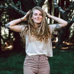 Jungmaven Ojai Crop Tee - Spacesuit White NWOT